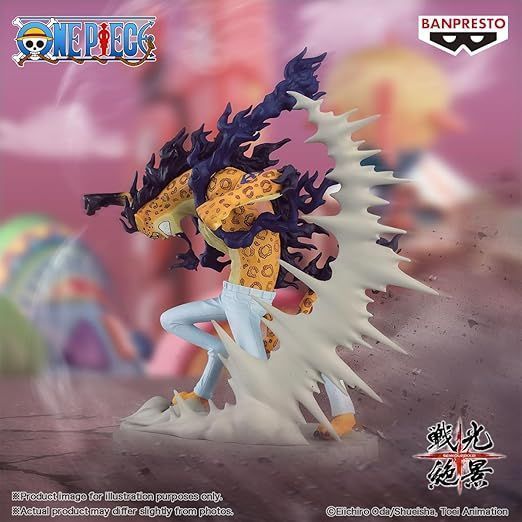 Фигурка Bandai Spirits Ван Пис Роб Луччи Леопард One Piece Rob Lucci Leopard 10 см BS OP RL 10 BS OP RL 10 фото