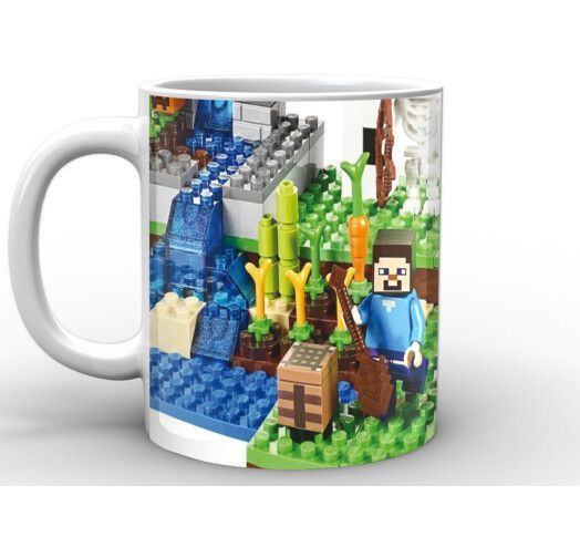 Кухоль GeekLand Minecraft Майнкрафт лего MС.02.010.845 1683904097 фото