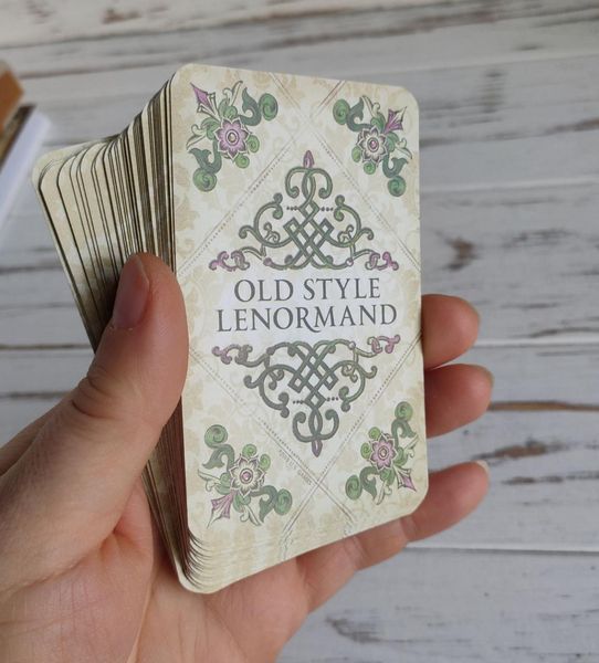 Предсказательные карты Ленорман винтажные оракул Old Style Lenormand КТЛВ1 фото