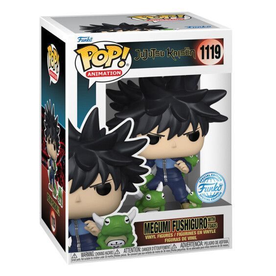 Фігурка Funko Pop Фанко Поп Jujutsu Kaisen Megumi Fushiguro Магічна Битва Мегумі Фушігуро 10 см JK MF 1119 2456705531 фото