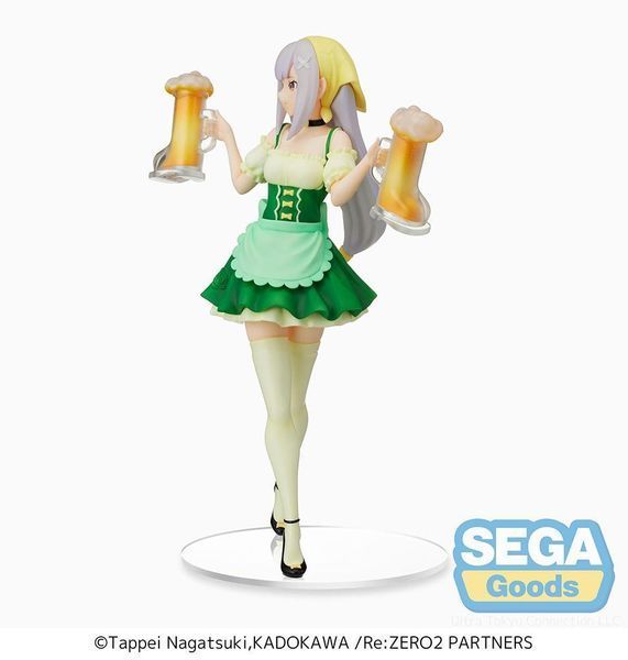 Фігурка Sega SPM Re:Zero Emilia Життя в альтернативному світі з нуля Емілія 21 см S RZ E O 21 S RZ E O 21 фото
