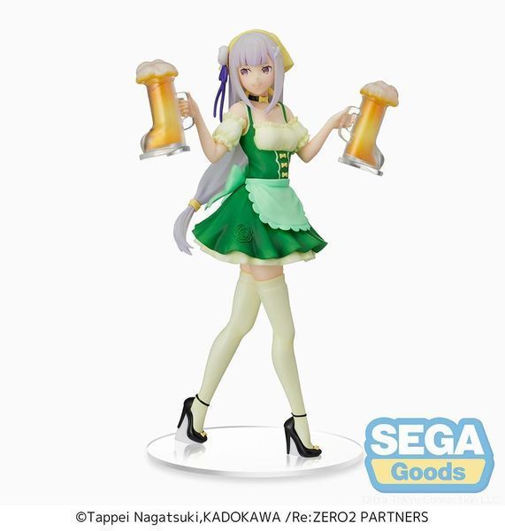 Фігурка Sega SPM Re:Zero Emilia Життя в альтернативному світі з нуля Емілія 21 см S RZ E O 21 S RZ E O 21 фото