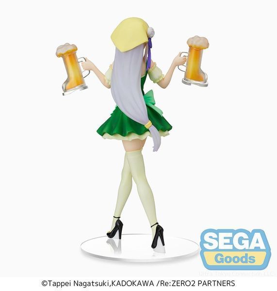 Фігурка Sega SPM Re:Zero Emilia Життя в альтернативному світі з нуля Емілія 21 см S RZ E O 21 S RZ E O 21 фото