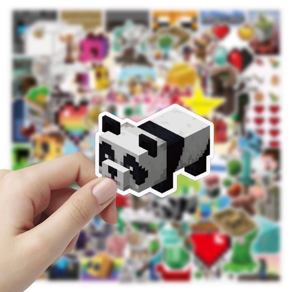 Стикерпак Майнкрафт Набор наклеек GeekLand Minecraft 100 штук 2881874855 фото
