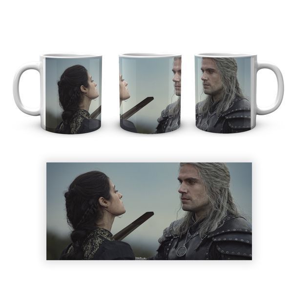 Кружка GeekLand The Witcher Відьмак Геральт Єніфер TW 002.015 TW 002.015 фото