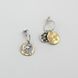 Серьги серебряные с монетами Афина gold 925 28-12404SG-5064s фото 6