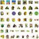 Стикерпак Шрек набор наклеек GeekLand Shrek 100 штук 2881878520 фото 2