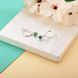 Серьги серебряные с подвесками Цефеида Emerald 925 Zirkon 2749348257 фото 5