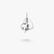 Кулон серебряный с птицей и голубым камнем Соловейко Light Sapphire 925 220-S17-5204p фото 2