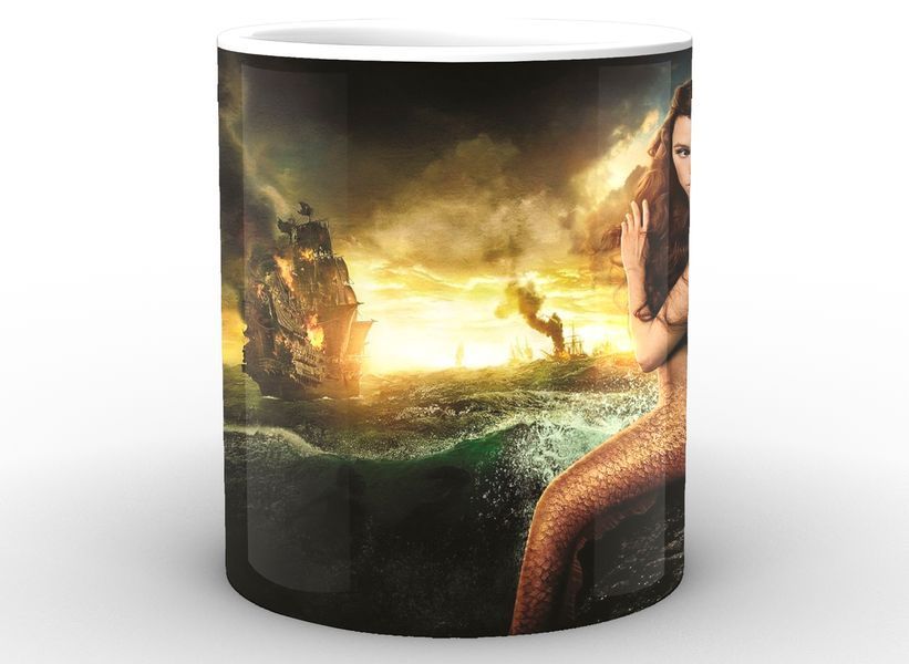 Кружка GeekLand белая Pirates of the Caribbean Пираты Карибского моря сирена PC.02.021 PC.02.021 фото