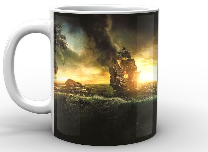 Кружка GeekLand белая Pirates of the Caribbean Пираты Карибского моря сирена PC.02.021 PC.02.021 фото