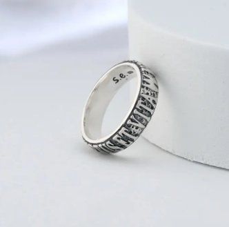 Кольцо серебряное Абданк 925 22 размер 173-S-5150k фото