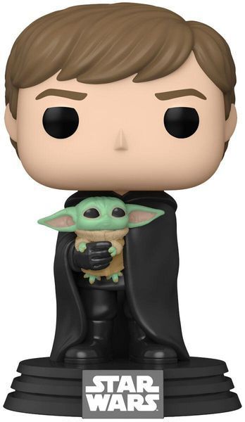 Фигурка Фанко Поп Мандалорец Люк Скайволкер с Грогу Funko Pop Luke Skywalker with Grogu TM LSwG 482 TM LSwG 482 фото