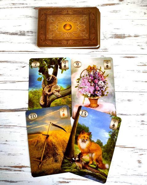 Оракул Телема Ленорман Thelema Lenormand Oracle Cards 1571466315 фото