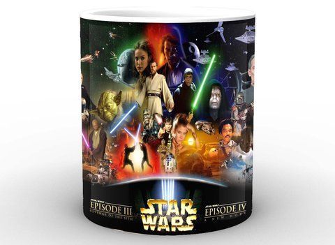 Кружка Geek Land белая Звёздные войны Star Wars персонажи SW.002.52 SW.002.52 фото
