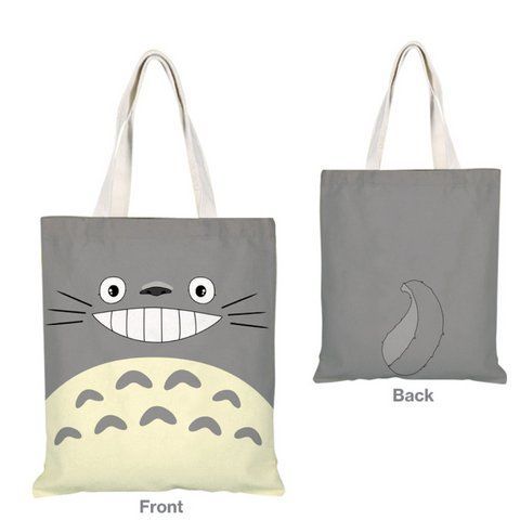 Шопер еко-сумка Мій сусід Тоторо My Neighbor Totoro 33 х 37 см двосторонній 2982710181 фото