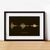 Постер "I LOVE YOU" А3, blue-violet, blue-violet, английский gold-black BD-pl-05 фото