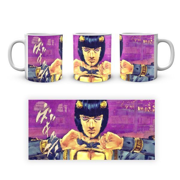 Кружка GeekLand Невероятные приключения ДжоДжо JoJo's Bizarre Adventure Бруно Буччеллати JJ 02.419 JJ 02.419 фото