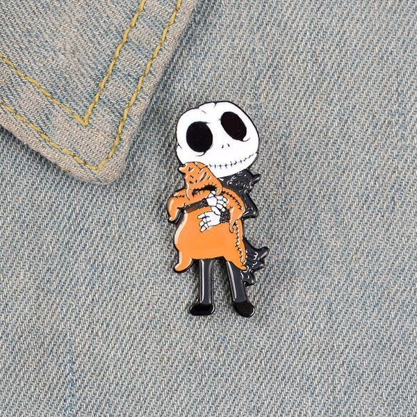 Значок Кошмар перед різдвом Джек Nightmare Before Christmas Jack P NBC J 01 2358957230 фото