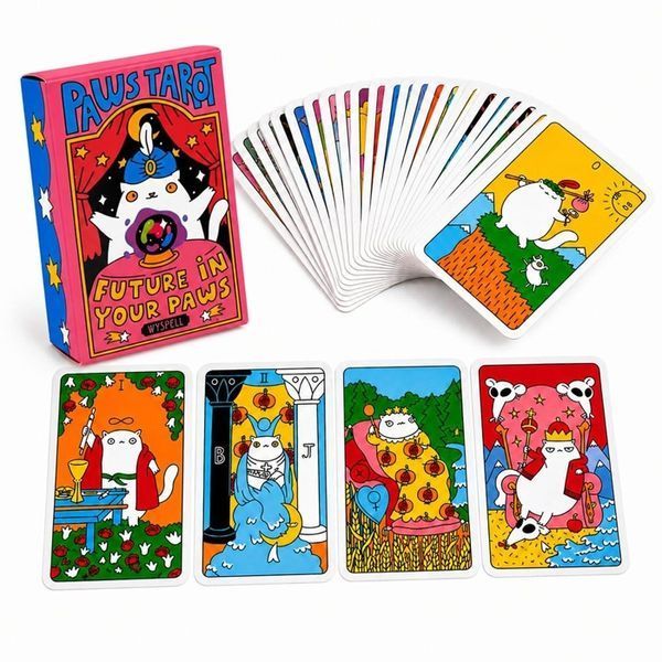 Карти Таро Котяче (Paws Tarot) 10.2х6 см 3168053582 фото