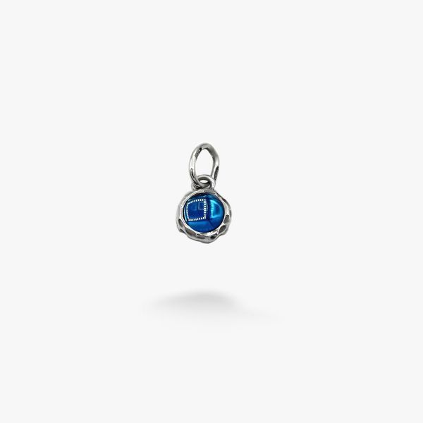 Кулон серебряный 925 Цефеида dark aquamarine 42-11105S05-5078p фото