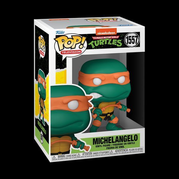 Фигурка Funko Pop Черепашек-ниндзя Микеланджело TMNT Michelangelo 10 см FP TMNT M 1557 FP TMNT M 1557 фото
