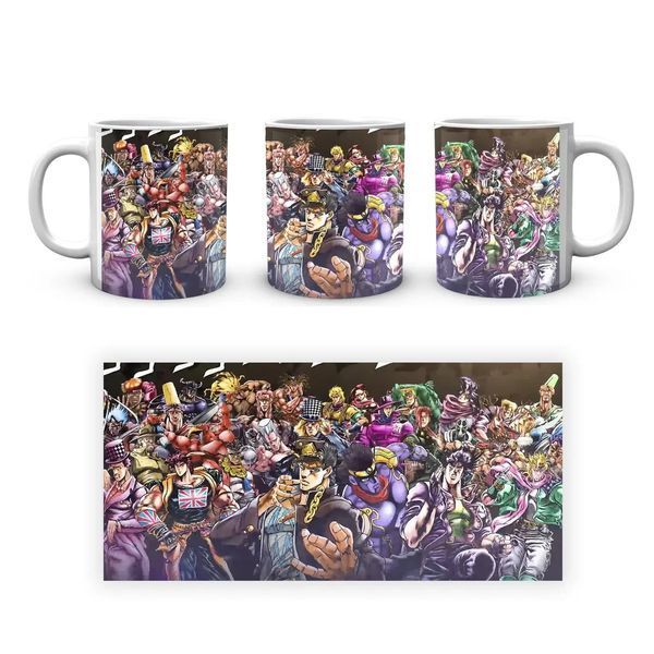 Кружка GeekLand Неймовірні пригоди ДжоДжо JoJo's Bizarre Adventure JJ 02.01 JJ 02.580 фото