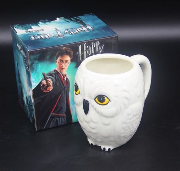 Кухоль 3D керамічний Лік Hedwig Гаррі Поттер Harry Potter HP05 HP05 фото
