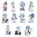 Стікерпак Набір наклейок GeekLand Євангеліон Evangelion Аянамі Рей Ayanami Rei 45 штук SP AR 01 SP AR 01 фото 5
