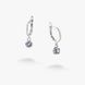 Сережки срібні з підвісками Цефеїда Lavender 925 Zirkon 2749348258 фото 2