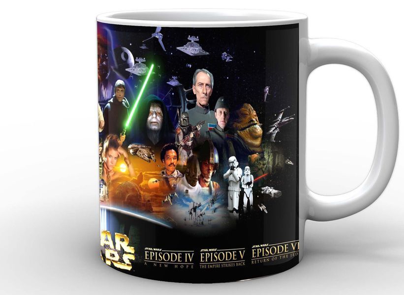 Кружка Geek Land белая Звёздные войны Star Wars персонажи SW.002.52 SW.002.52 фото