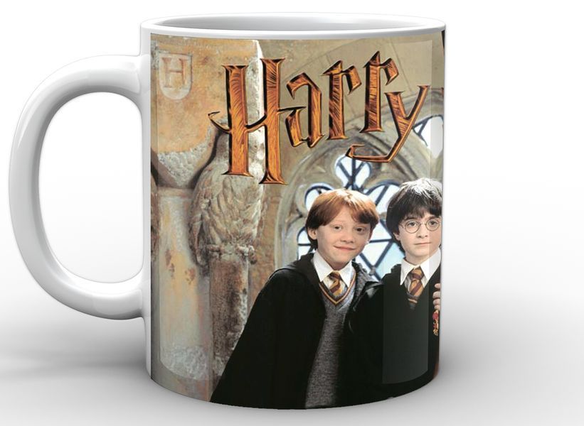 Кухоль GeekLand Harry Potter Гаррі Поттер beginning of history HP.02.015 білий HP.02.015 фото