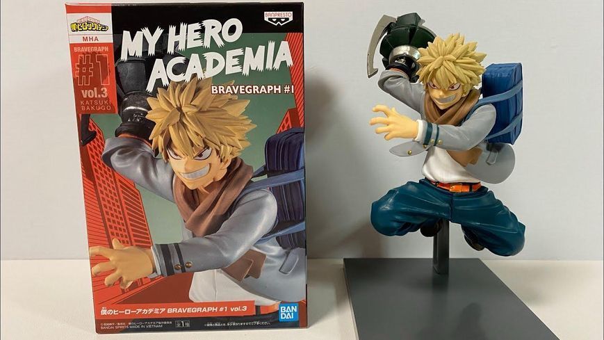 Фігурка&nbsp;Bandai Spirits Кацукі Бакуго Моя Геройська Академія My Hero Academia&nbsp;Katsuki Bakugou 12 см&nbsp;BSB MHA KB BSB MHA KB фото