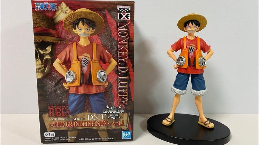 Фигурка Bandai Spirits DXF THE GRANDLINE MEN vol.1&nbsp;One Piece Luffy Большой Куш Луффи 15 см BS GM OP L BS GM OP L фото