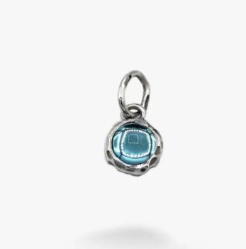Кулон срібний 925 Цефеїду indicolite з блакитним каменем 42-11105S06-5078p фото