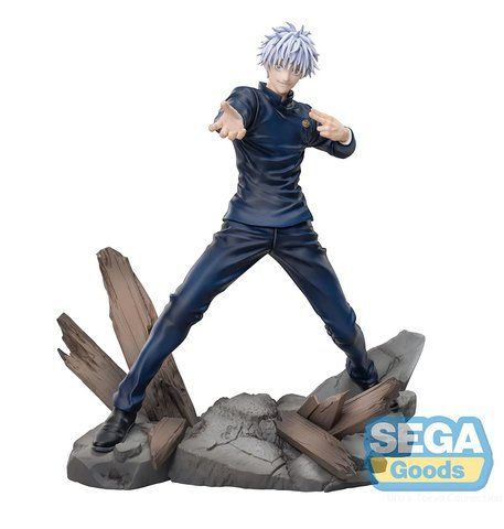 Фигурка Sega Luminasta Jujutsu Kaisen Gojo Satoru Магическая битва Годжо Сатору Fierce Battle 17 см SL JK GS 17 2851386356 фото