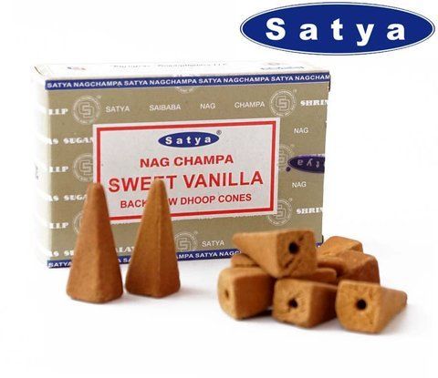 Satya Back Flow cones SWEET VANILLA Солодка ваніль 2569391469 фото