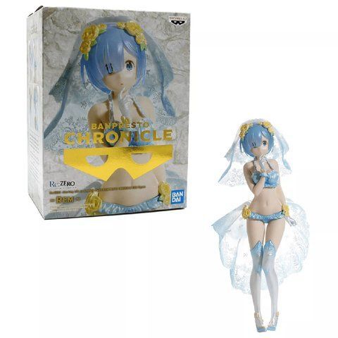 Фигурка Banpresto Chronicle Rem Re:Zero Жизнь в альтернативном мире с нуля Рем 22 см BC R RZ 22 BC R RZ 22 фото