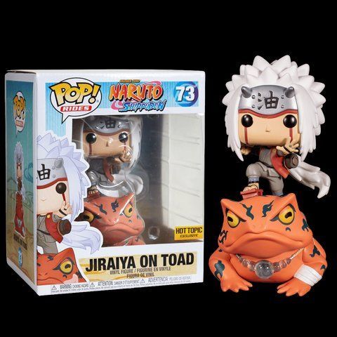 Фігурка Funko Pop Фанк Поп Наруто Джірайя на жабі Naruto Jiraiya Hot Topic Exclusive 15 см N J 73 N J 73 фото