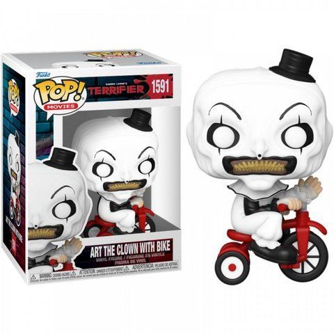 Фігурка Funko Pop Жахаючий Клоун Арт Terrifier Art the Clown with Bike 10 см FP T CA 1591 2607257065 фото