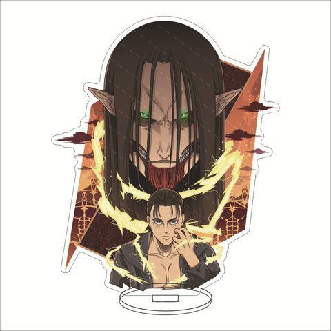 Акрилова фігурка Атака титанів Ерен Єгер Attack on Titan Eren Yeager 10 см 2623046220 фото
