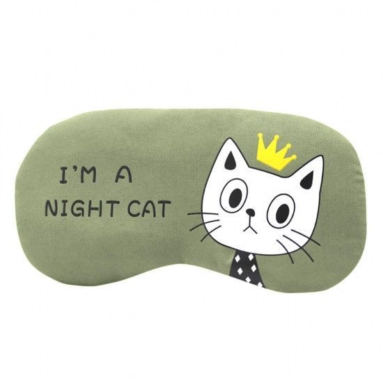 Маска для сну Night cat green 2355725115 фото