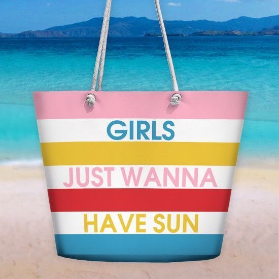 Пляжна сумка Малібу Girls Just Wanna Have Sun 126435 фото