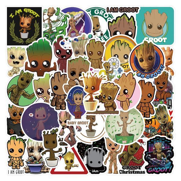 Стікерпак Грут Набір наклейок GeekLand Groot 50 штук 2881874857 фото
