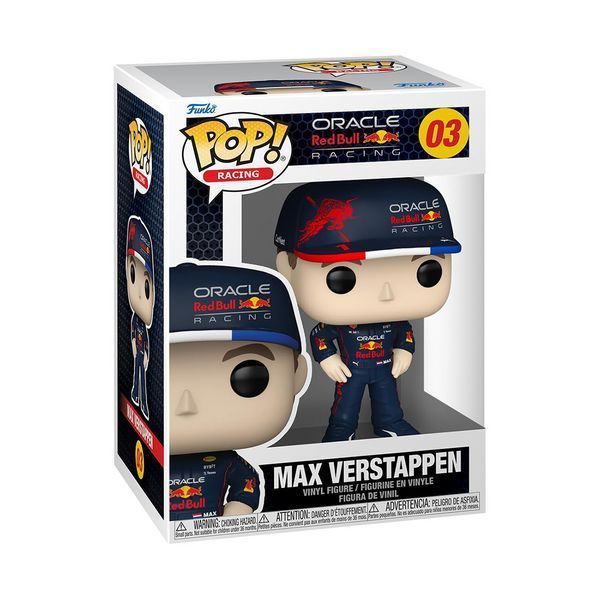 Фігурка Funko POP Формула-1 Макс Ферстаппен F1 Max Verstappen 10 см F1 MV 03 2855569629 фото