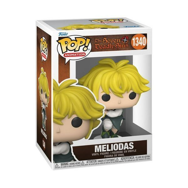 Фигурка Funko Pop Семь смертных грехов Мелиодас The Seven Deadly Sins Meliodas 10 см FP SDS M 1340 FP SDS M 1340 фото