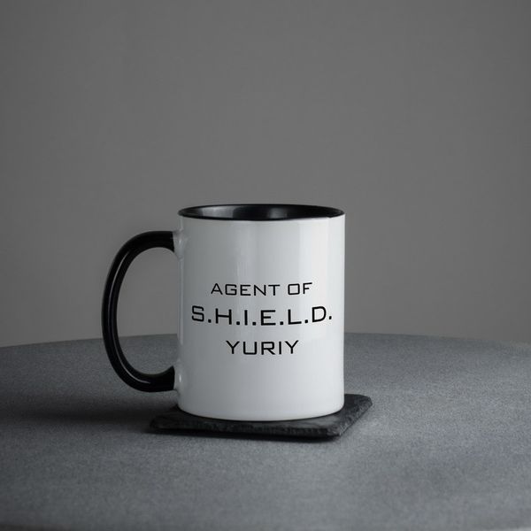 Чашка MARVEL "Agent of shield" персоналізована, англійська BD-kruzh-37 фото