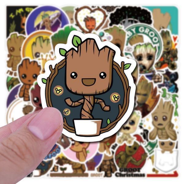 Стікерпак Грут Набір наклейок GeekLand Groot 50 штук 2881874857 фото