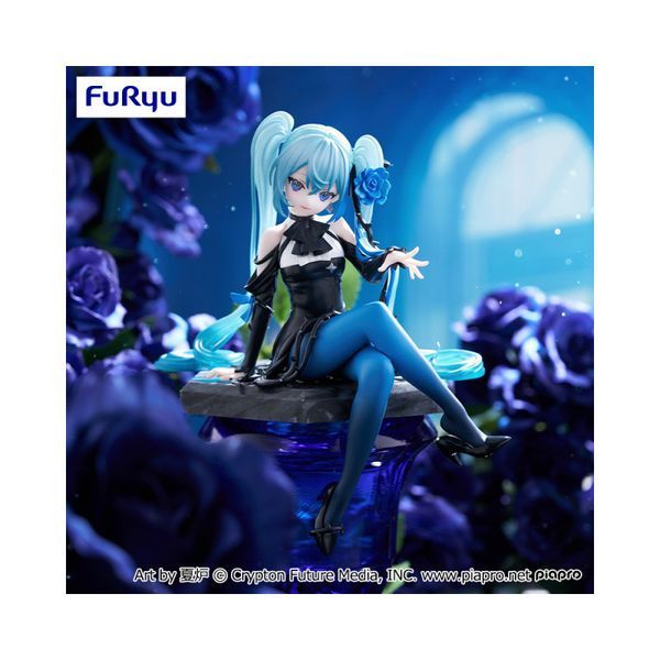 Фигурка FuRyu Noodle Вокалоид Хацунэ Мику Vocaloid Hatsune Miku Blue Rose 14 см F V HM BR 14 F V HM BR 14 фото