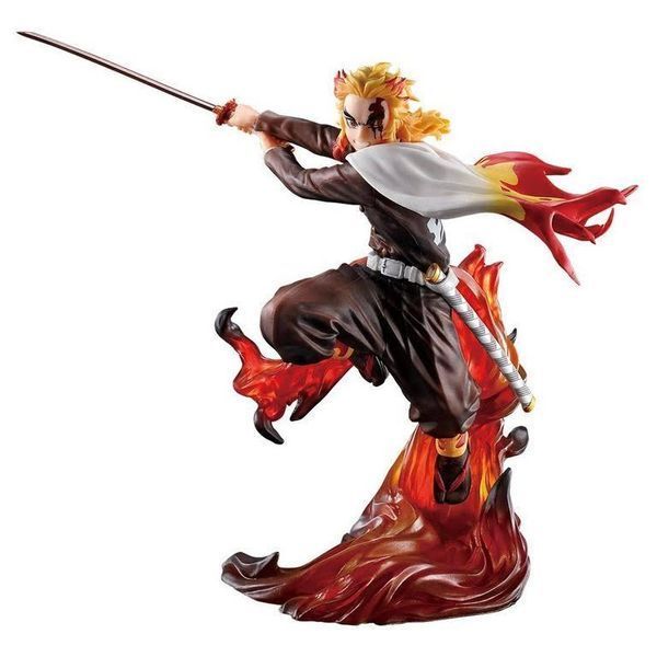 Фігурка Bandai Клинок розсікаючий демонам Кедзюро Ренгоку Demon Slayer Kyojuro Rengoku 19 см WST DS KR WST DS KR фото